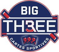 Big 3 cartes sportives